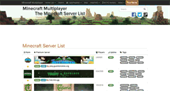 Desktop Screenshot of minecraft-mp.com