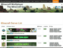 Tablet Screenshot of minecraft-mp.com